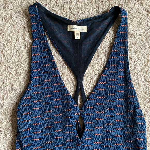 UO Silence + Noise Keyhole A-Line Dress - Picture 2 of 6